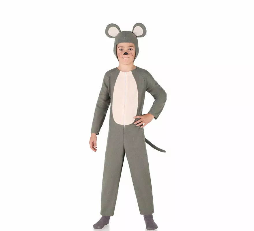 Translation missing: en.Disfraz de Ratón gris para niños