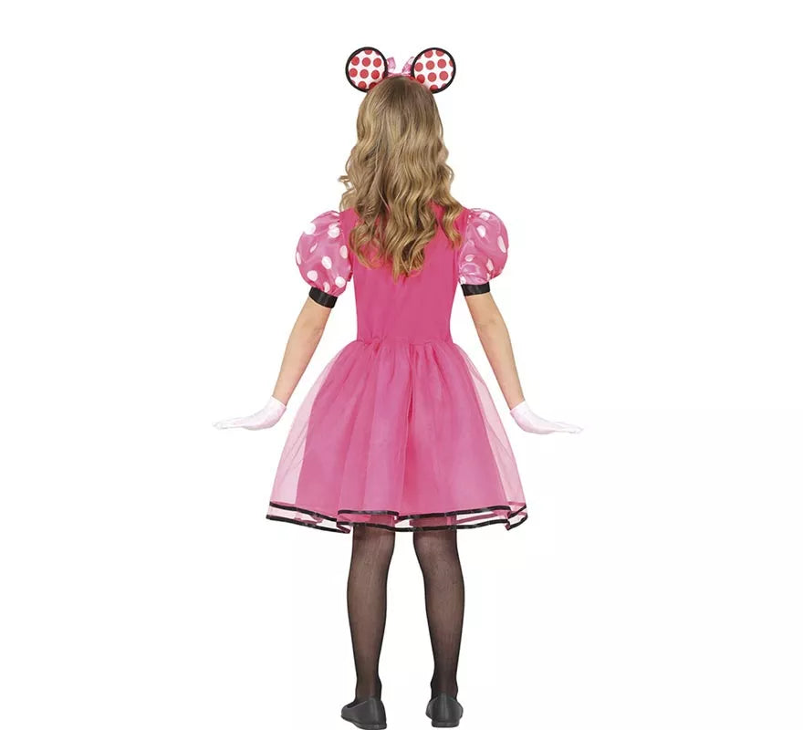 Disfraz de Ratoncita rosa para niña
