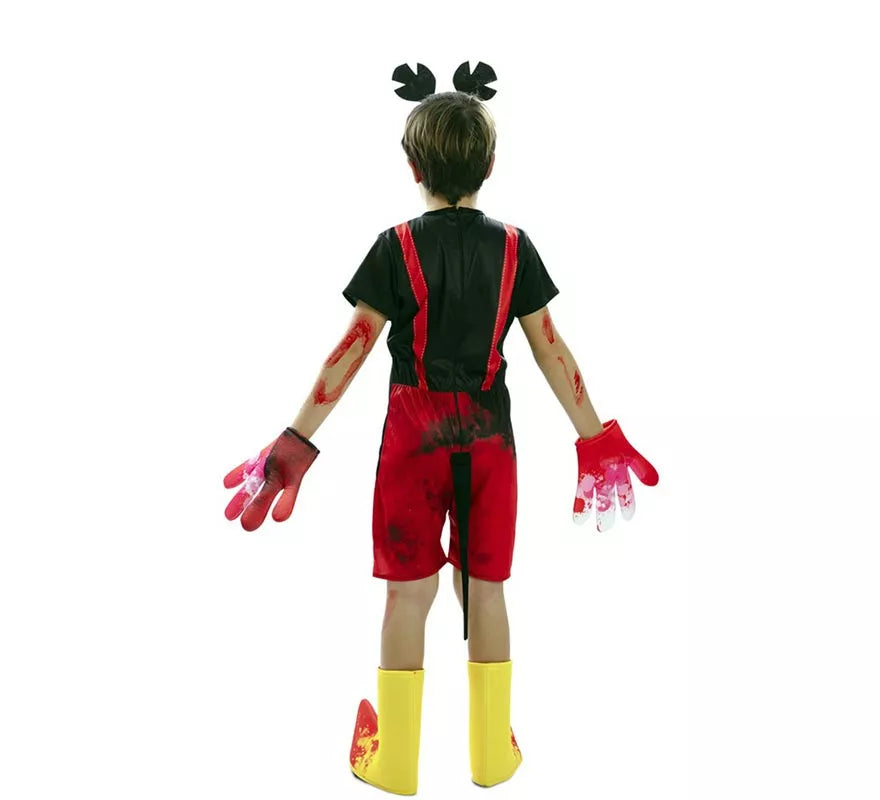 Disfraz de Ratoncito Zombie para niño