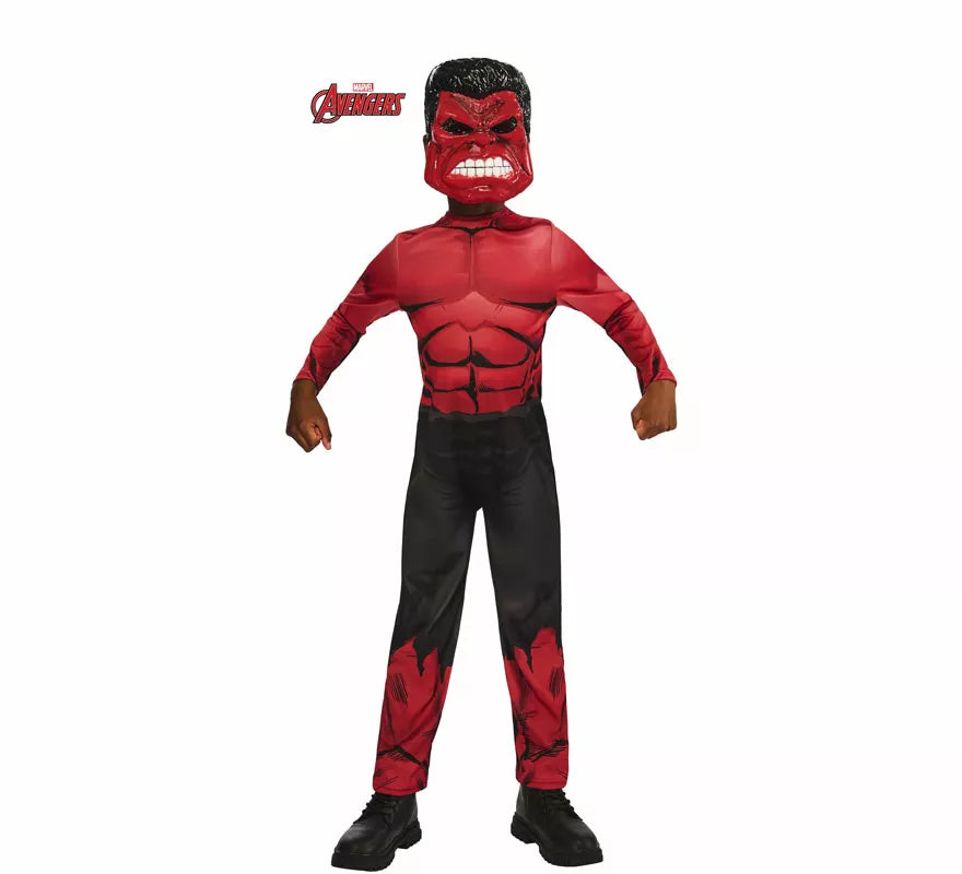 Translation missing: en.Disfraz de Red Hulk para niño