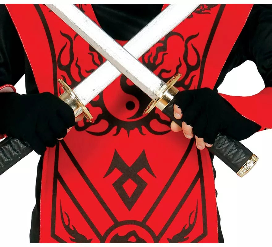 Disfraz de Red Ninja varias tallas