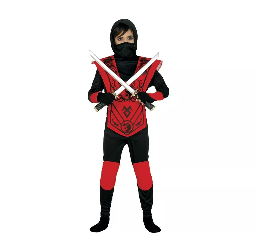 Disfraz de Red Ninja varias tallas