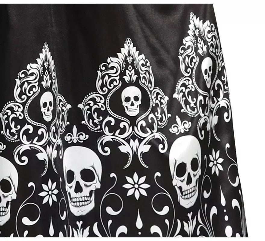 Disfraz de Reina Calavera Oscura para niña
