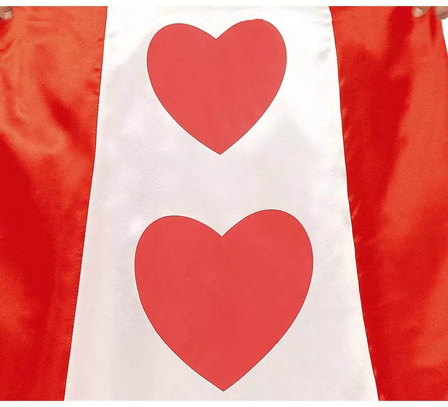 Translation missing: en.Disfraz de Reina Corazones para niña
