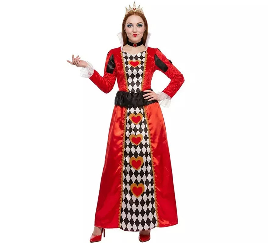 Translation missing: en.Disfraz de Reina de Corazones para mujer