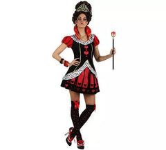 Queen of Hearts costume for women