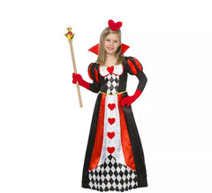 Queen of Hearts costume for girls