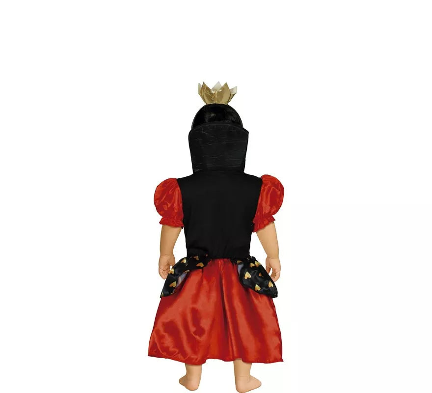 Disfraz de Reina de Corazones para niña y bebé