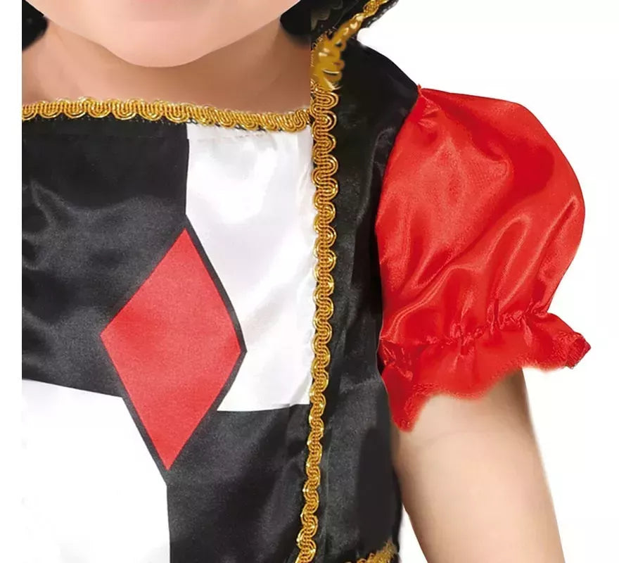 Translation missing: en.Disfraz de Reina de Corazones para niña y bebé
