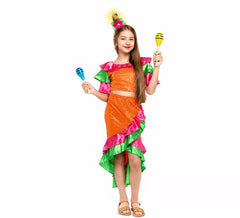 Samba Queen Costume for Girls