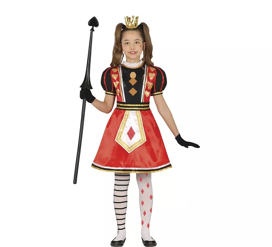 Translation missing: en.Disfraz de Reina del Rombo para niña