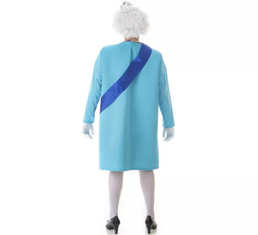 Disfraz de Reina Isabel II del Reino Unido para adultos
