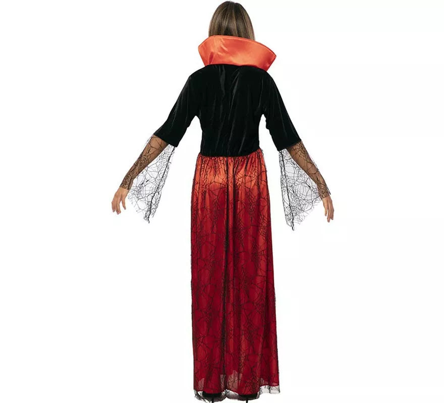 Translation missing: en.Disfraz de Reina Vampira antigua rojo para mujer