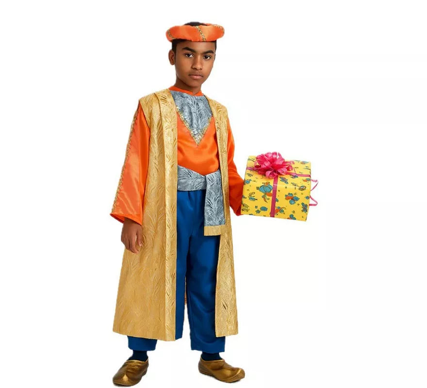 Disfraz de Rey Baltasar para niño