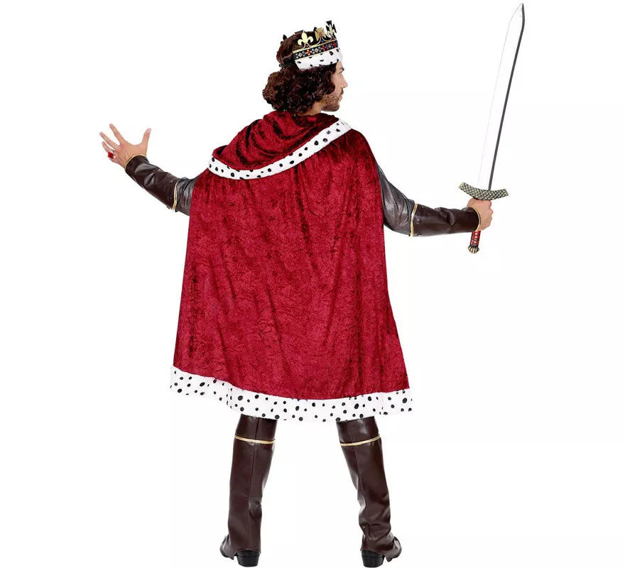 Translation missing: en.Disfraz de Rey de Guerreros Medieval para hombre