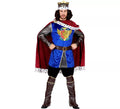 Disfraz de Rey de Guerreros Medieval para hombre