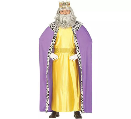 Disfraz de Rey Mago Amarillo para hombre