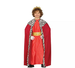 Red Wizard King costume for children