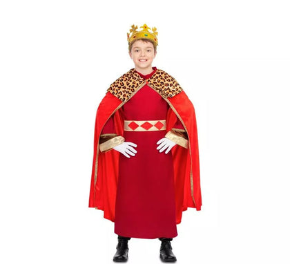 Disfraz de Rey Mago Rojo para niño y bebé