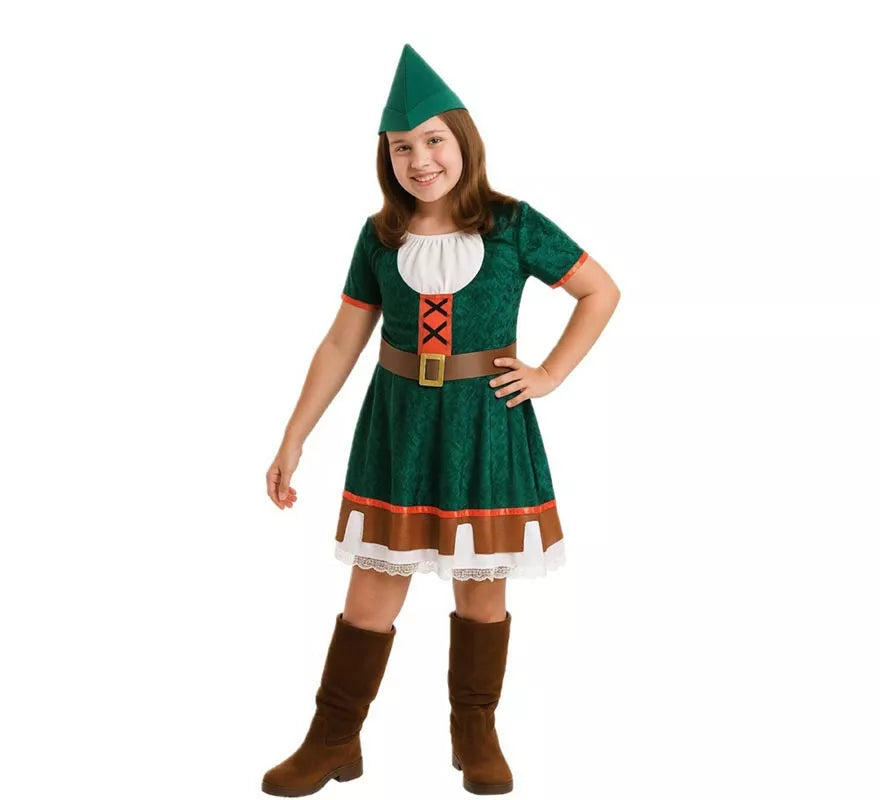 Translation missing: en.Disfraz de Robin Hood para niña