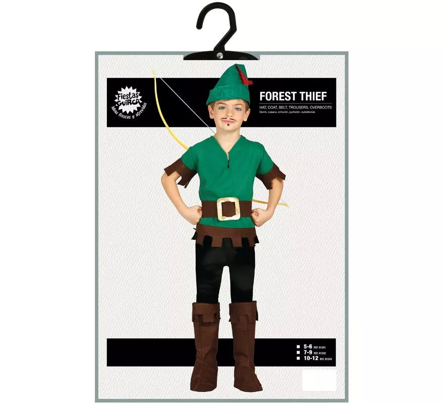 Disfraz de Robin Hood para niño