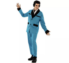Men's Blue Rockabilly Costume
