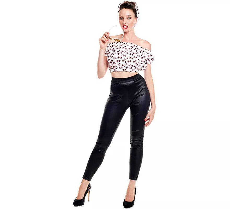 Translation missing: en.Disfraz de Rockabilly Top Años 50 para mujer