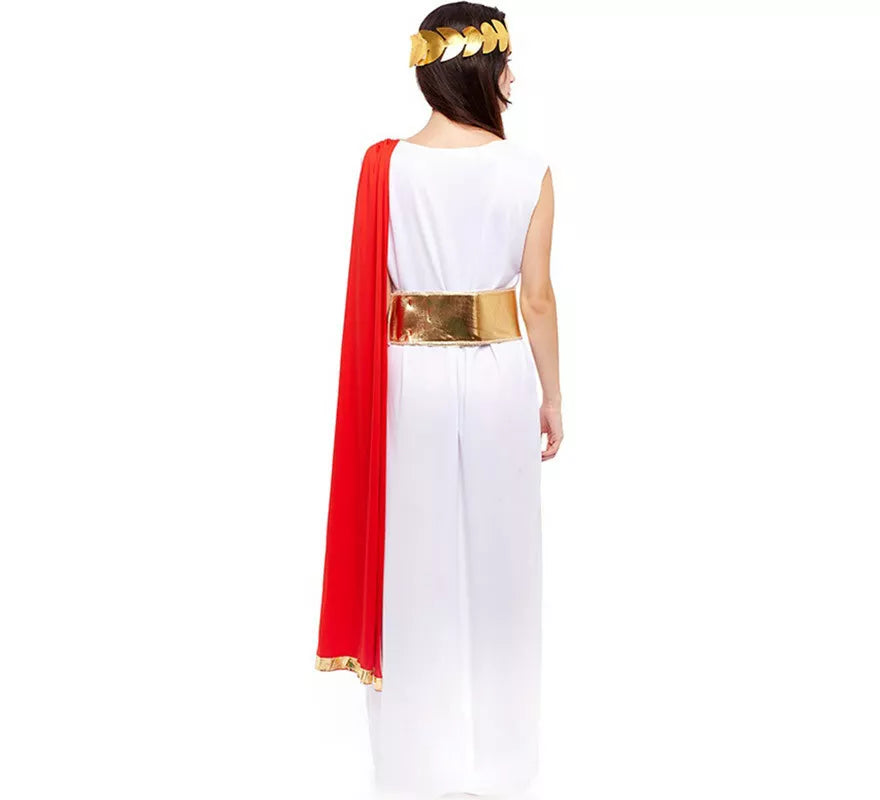 Disfraz de Romana Blanca Elegante para mujer