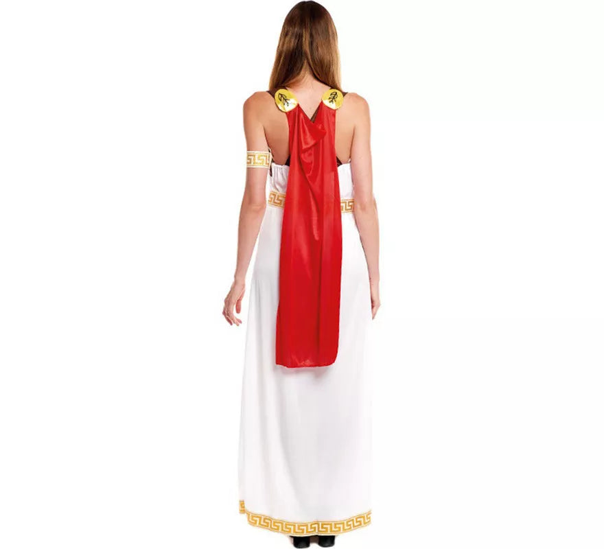 Translation missing: en.Disfraz de Romana Imperial Blanco para mujer