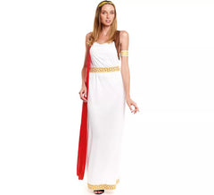White Imperial Romana costume for women