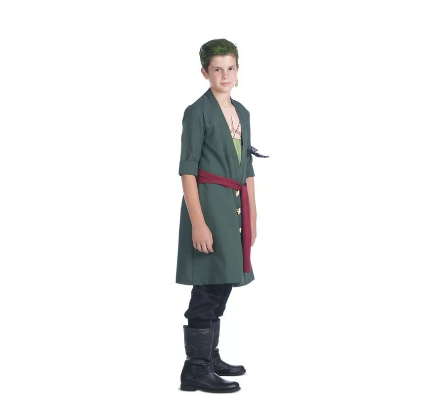 Disfraz de Roronoa Zoro de One Piece para niño