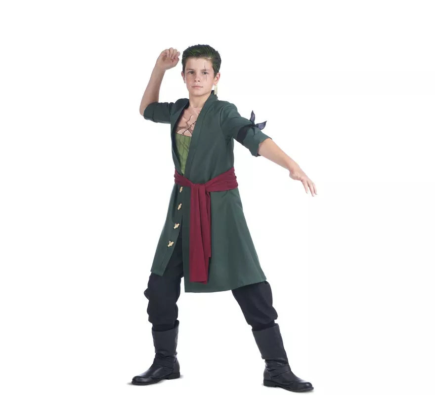 Translation missing: en.Disfraz de Roronoa Zoro de One Piece para niño
