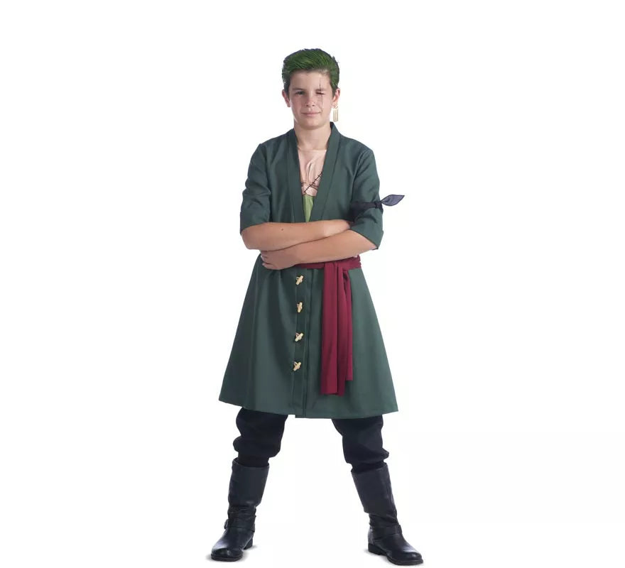 Translation missing: en.Disfraz de Roronoa Zoro de One Piece para niño