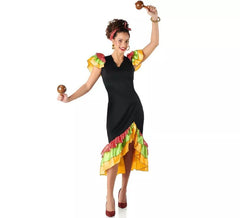 Rumbera costume for women