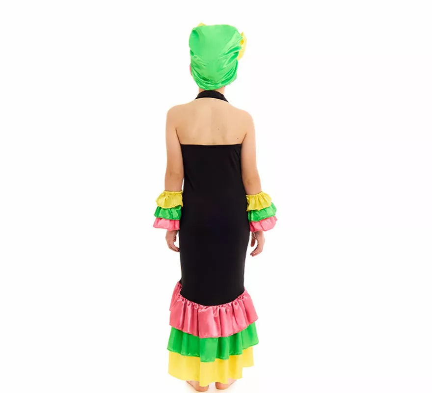 Disfraz de Rumbera para niña
