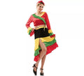 Disfraz de Rumbera Roja para mujer
