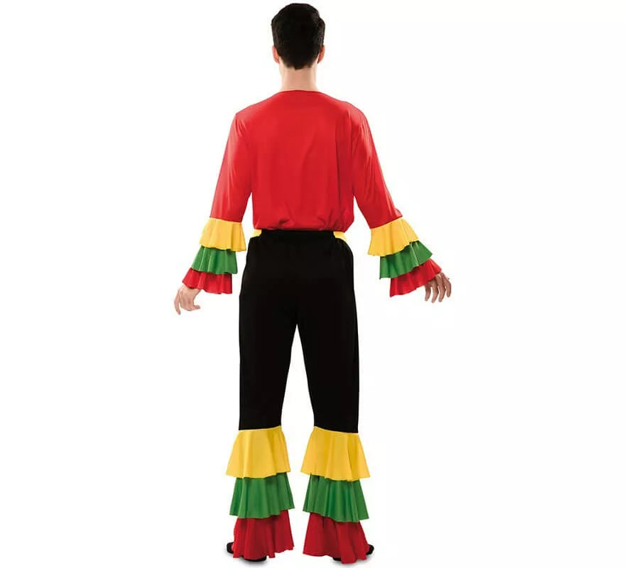 Disfraz de Rumbero Rojo para hombre