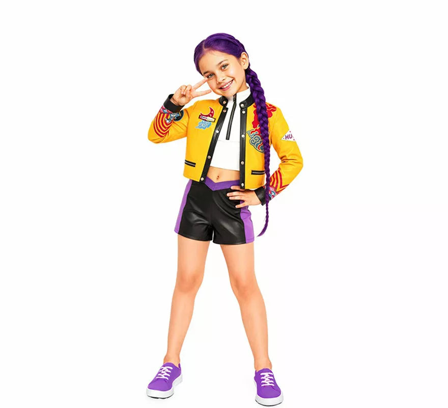 Disfraz de Cantante K-Pop leader classic para niña