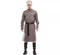 Gray Russian costume for men