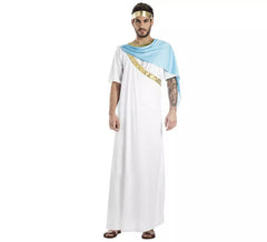 White Greek Priest Costume for Men