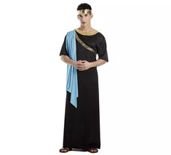Fato de Padre grego preto para homem