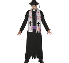 Zombie Priest Costume for Men