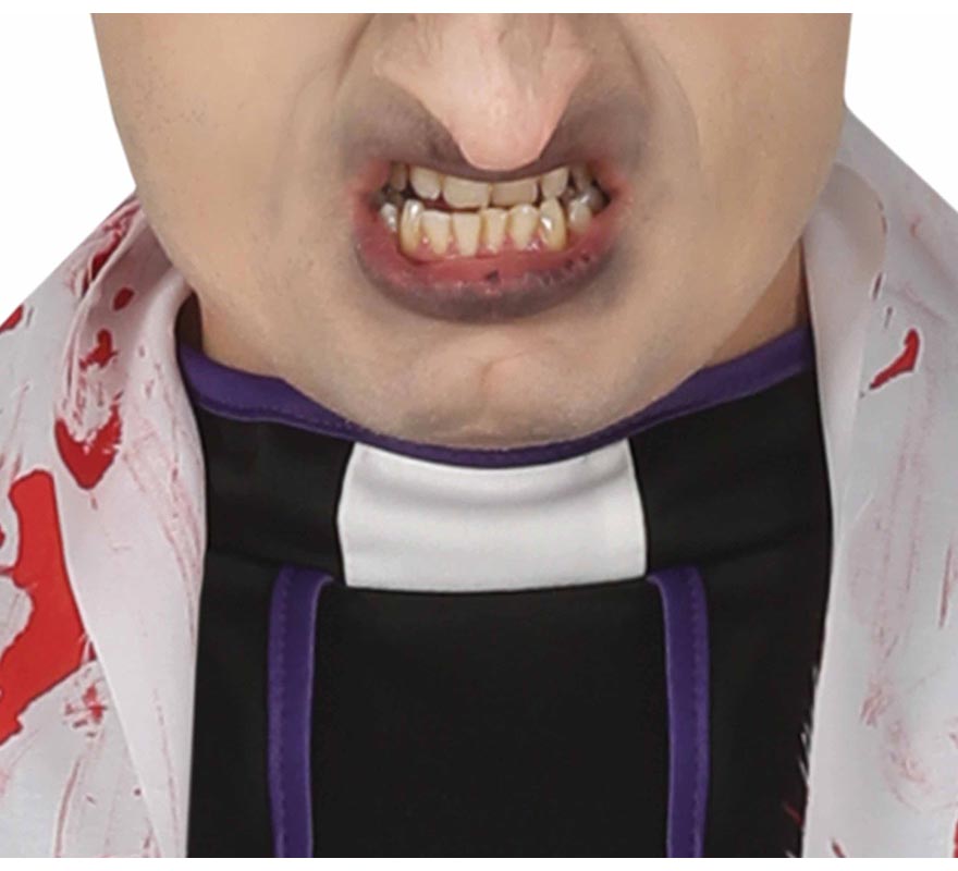 Disfraz de Sacerdote Zombie para hombre