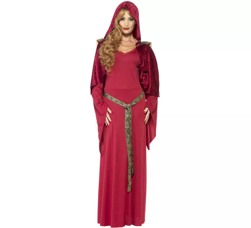 Translation missing: en.Disfraz de Hechicera roja para mujer