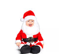 Disfraz de Santa con Barba y Sonido para bebé