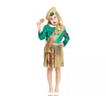 Disfraz de Scout Zombie verde y marrón para niña y adolescente