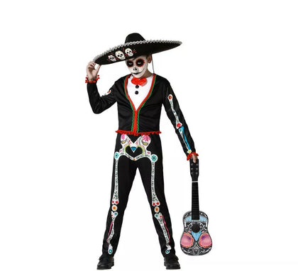 Disfraz de Señor Catrín Mexicano para niño