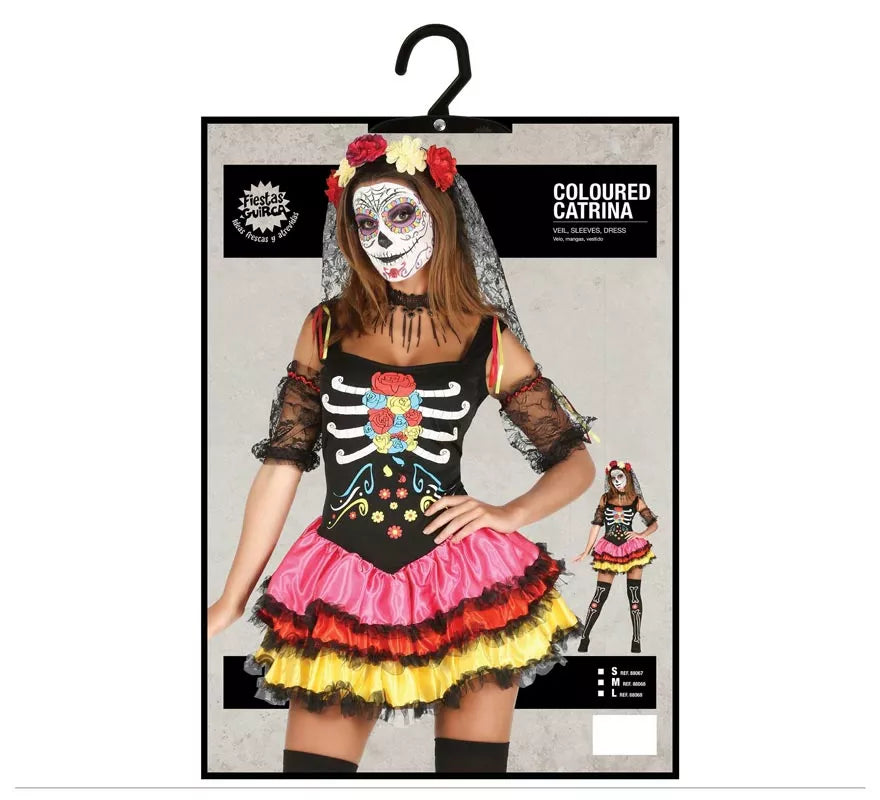 Translation missing: en.Disfraz de Señorita del Día de Muertos para mujer
