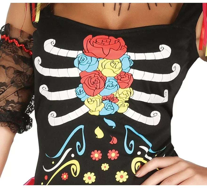 Disfraz de Señorita del Día de Muertos para mujer