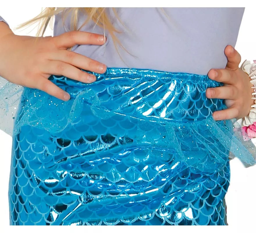 Disfraz de Sirena Brillante para niña